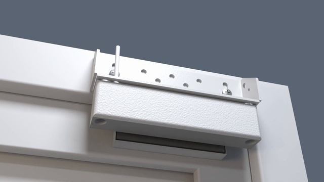 Монтаж электромагнитного замка VIZIT-ML245PL для пластиковых дверей. смотреть онлайн