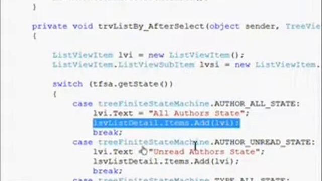 C# Edge 53 - Alexa09 - C# TreeView, ListView and FSA смотреть онлайн