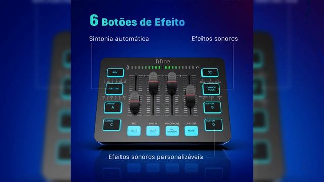 Mixer de Áudio para Jogos Fifine: A Solução Definitiva para uma Experiência de Jogo Imersiva смотреть онлайн