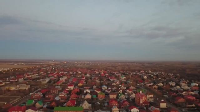 Закат в пригороде Оренбурга с квадрокоптера смотреть онлайн