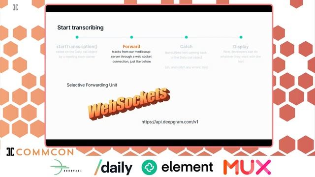 Live transcription on video calls: "Pulling text out of a (mediasoup) hat - CommCon2021" смотреть онлайн