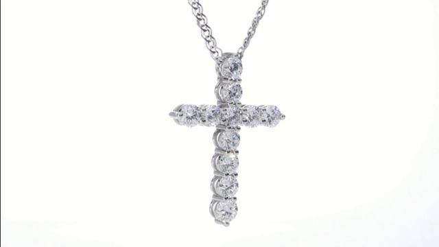 Крест c выращенным бриллиантом J01 MLN35746 смотреть онлайн