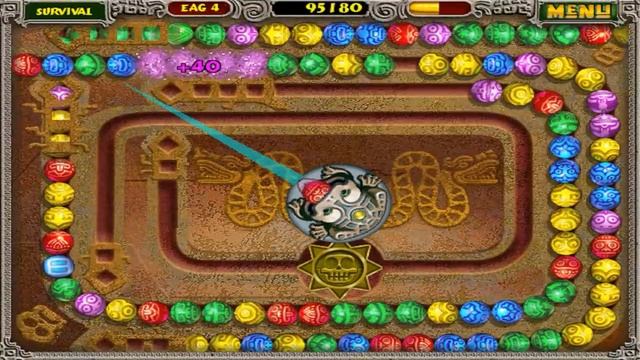 Jaguar 6 Gauntlet mode berakhir | Zuma Deluxe Game PC Klasik 2023 смотреть онлайн