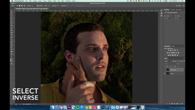 low poly portrait - photoshop tutorial смотреть онлайн