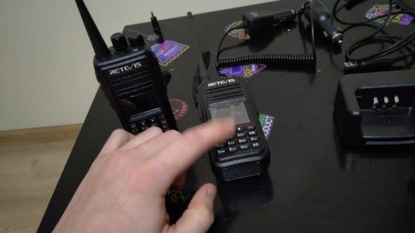 цифровая drm рация retevis rt3 и ее настройка walkie talkie . soft links in description