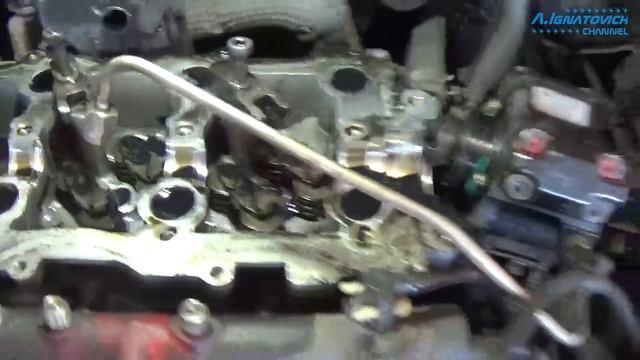 Лечим стук мотора. Замена гидрокомпенсаторов в Хендай Матрикс 1,5 CRDI . смотреть онлайн