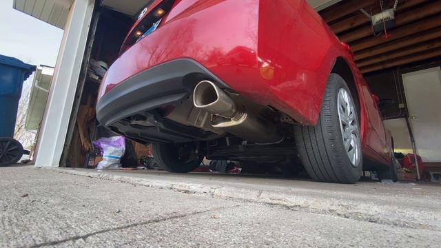 2018 Toyota Corolla TRD Exhaust