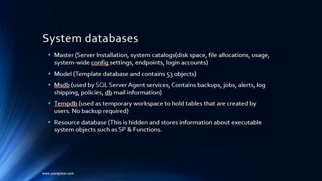 SQL Server - Training on databases смотреть онлайн