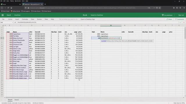How to - XLOOKUP in Excel introduction with examples смотреть онлайн