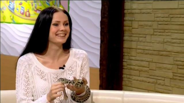 Рубрика "Гость в студии": Гертруда Беневская - хозяйка питона смотреть онлайн