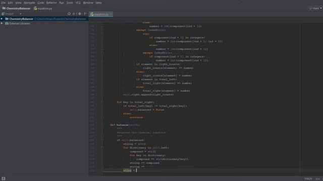 How to Program: A Chemical Reaction Balancer in Python смотреть онлайн