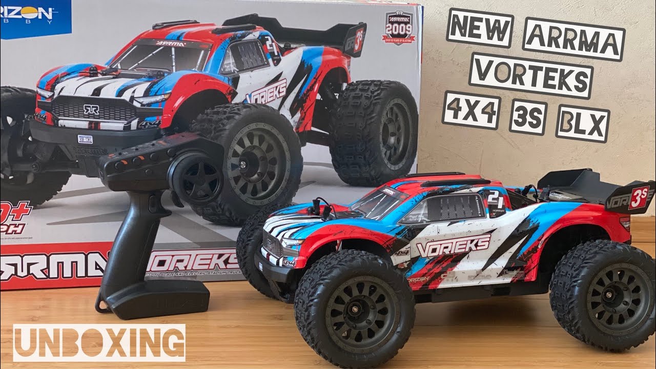 Arrma Vorteks 4X4 3S BLX распаковка и обзор НОВИНКИ! | unboxing arrma Vorteks смотреть онлайн