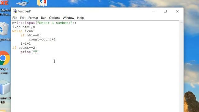 Check number prime or not in Python смотреть онлайн