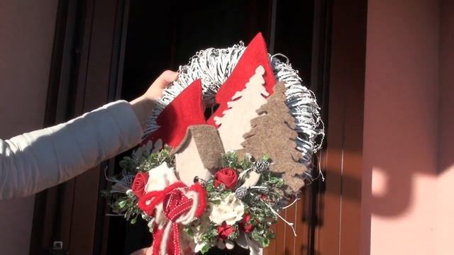 Украшаю двор к Новому году. смотреть онлайн