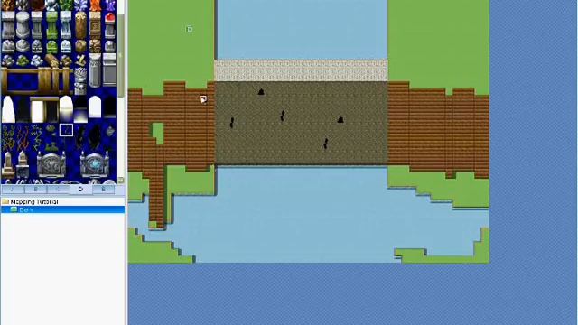 RPG Maker VX Dam mapping tutorial смотреть онлайн