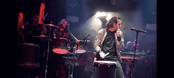 Душевный вечерок, Барабанное шоу и кавер группа POTAPOFF SHOW