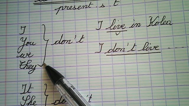 النفيnot/don't /doesn't /didn't смотреть онлайн