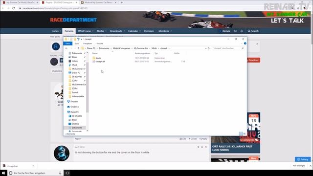 MY SUMMER CAR ?S02E29: Mods in MSC installieren (Tutorial) | Let´s Talk Deutsch/German | ReinAir TV смотреть онлайн