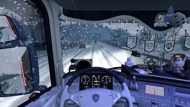 ETS2 (v1.30) - Scania RJL V8 Crackle Sound [DLC Italia] Great Work! смотреть онлайн