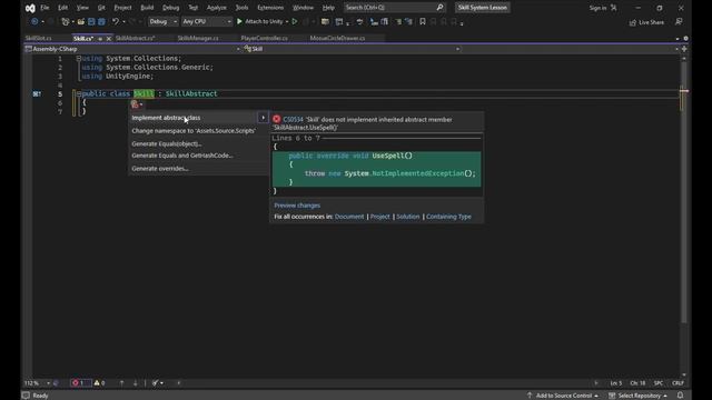 СИСТЕМА RPG СКИЛЛОВ В UNITY!