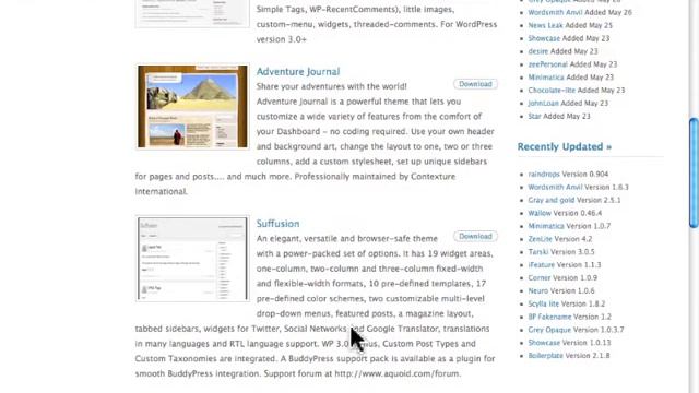 Finding New Theme in Wordpress Directory смотреть онлайн