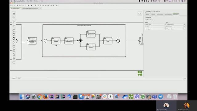 Обзор интеграции Camunda BPMN + SuiteCRM