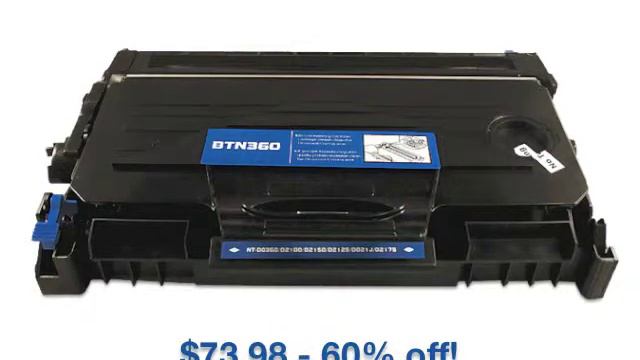 How to install / replace Brother TN360 Laser Toner & Brother DR360 Laser Drum Unit смотреть онлайн