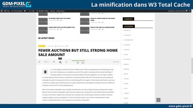 Wordpress : configurer W3 Total Cache смотреть онлайн