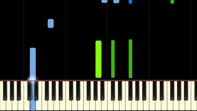 ERIK SATIE - GYMNOPEDIE NO. 1 - Piano Tutorial смотреть онлайн