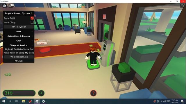 [WORKING!] ROBLOX Tropical Resort Tycoon GUI SCRIPT | OP Auto Obby & Auto Build | Pastebin 2021 смотреть онлайн