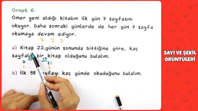 5. Sınıf Matematik - Sayı Ve Şekil Örüntüleri | 2022