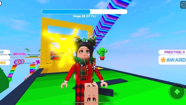 НЕ ПРОШЛА ТЕСТ НА НУБА! Roblox Noob Test Obby смотреть онлайн
