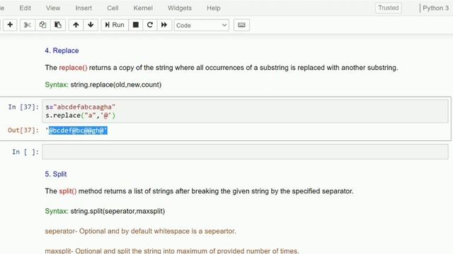 Python String Methods | Part-1 | Python String Tutorial | Join, Replace, Split, Partition,Splitline смотреть онлайн