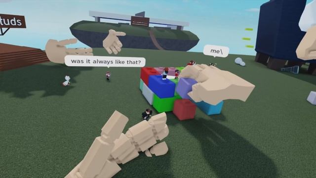Roblox VR Hands BUT This is SOO CUTE смотреть онлайн