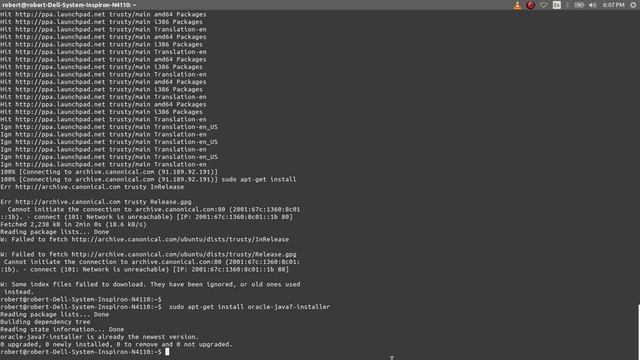 How To Install Oracle Java7 On Ubuntu 14.04 LTS смотреть онлайн