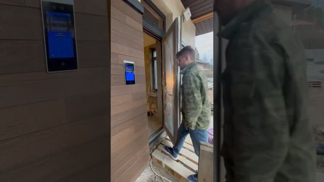 Домофон с разпознованием лица. Face recognition video intercom