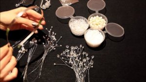 Корона из проволоки  и бусин/ Wire crown diy