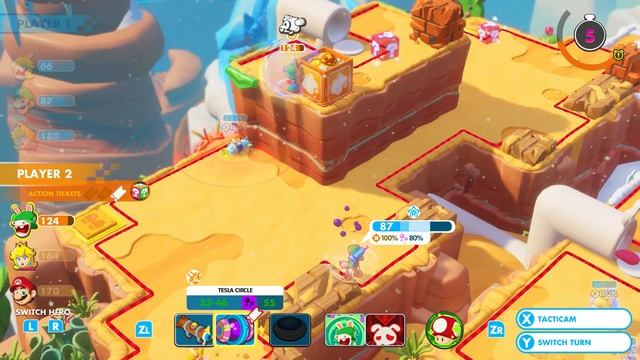 Mario + Rabbids Kingdom Battle - VS Gameplay - Nintendo Switch смотреть онлайн