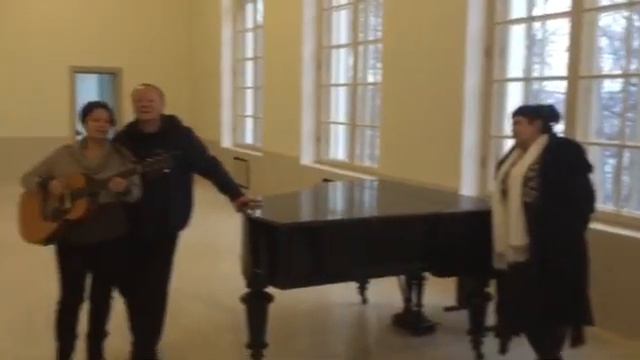 Таруса, еще недостроенный "Дом литераторов" смотреть онлайн