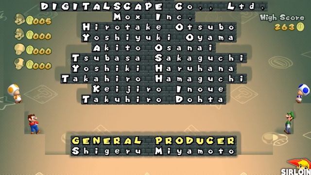 New Super Mario Bros. Wii - Dry Bowser & Dark Bowser Kidnapped Bowsette