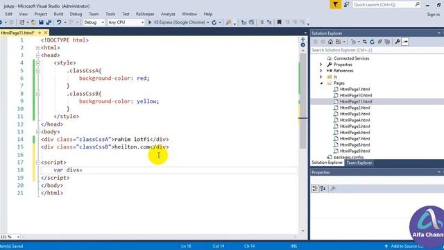 آموزش جاوا اسکریپت JavaScript - طریقه کار با Get Element By Class Name - قسمت 13 смотреть онлайн