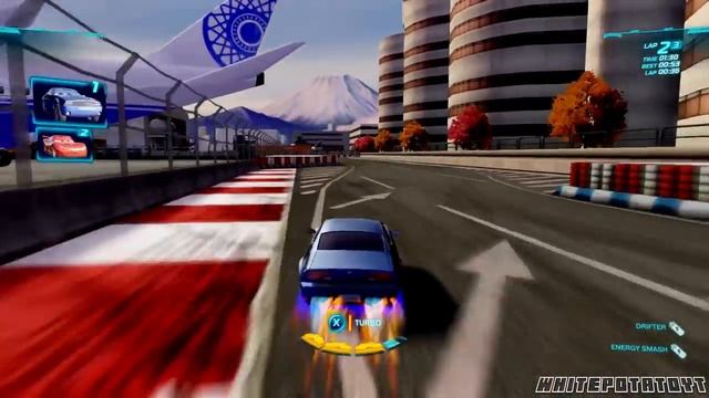 Cars 2: The Video Game | Rod 'Torque' Redline - Terminal Sprint! | WhitePotatoYT! смотреть онлайн