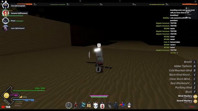 WIND BREATHING! | BEST ROBLOX DEMON SLAYER GAME! | PROJECT SLAYERS! смотреть онлайн