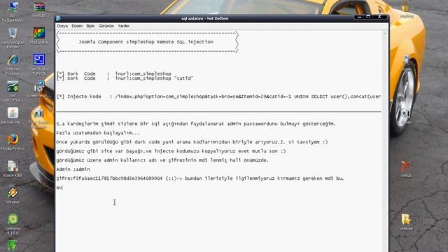 Joomla Component Simpleshop Remote SQL Injection