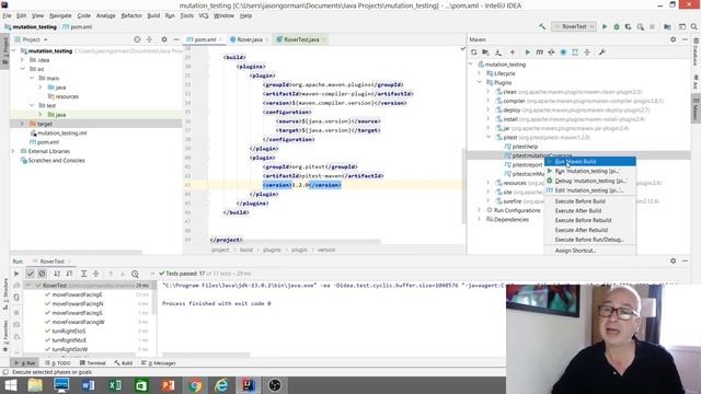Mutation Testing in Java смотреть онлайн