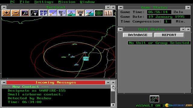 Harpoon II: Admiral's Edition gameplay (PC Game, 1996) смотреть онлайн
