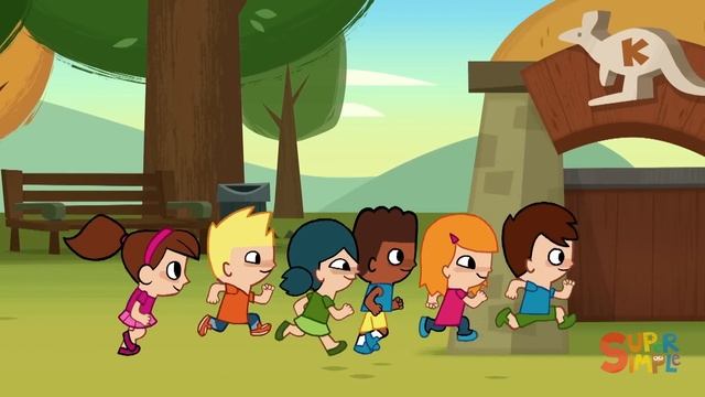 Down On The Plain + More | Kids Songs | Super Simple Songs смотреть онлайн