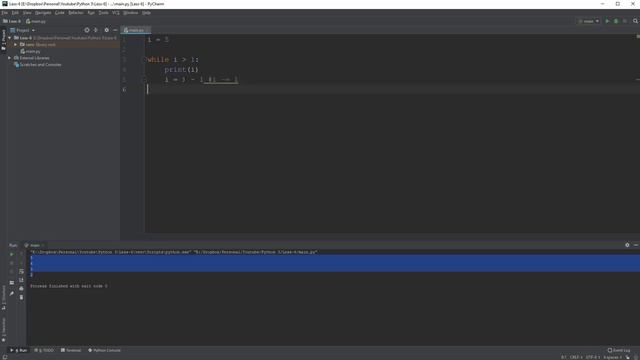 Курс Python 3 _ Цикл While и отличие от For (1080p) смотреть онлайн