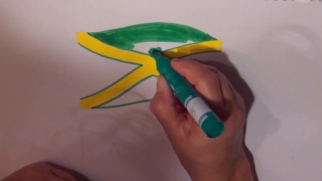 Learn geography How to draw a flag Jamaica смотреть онлайн