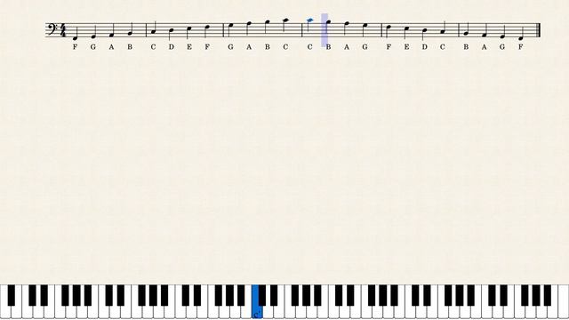 BASS CLEF LEFT HAND NOTES Arr. By Aakansha смотреть онлайн